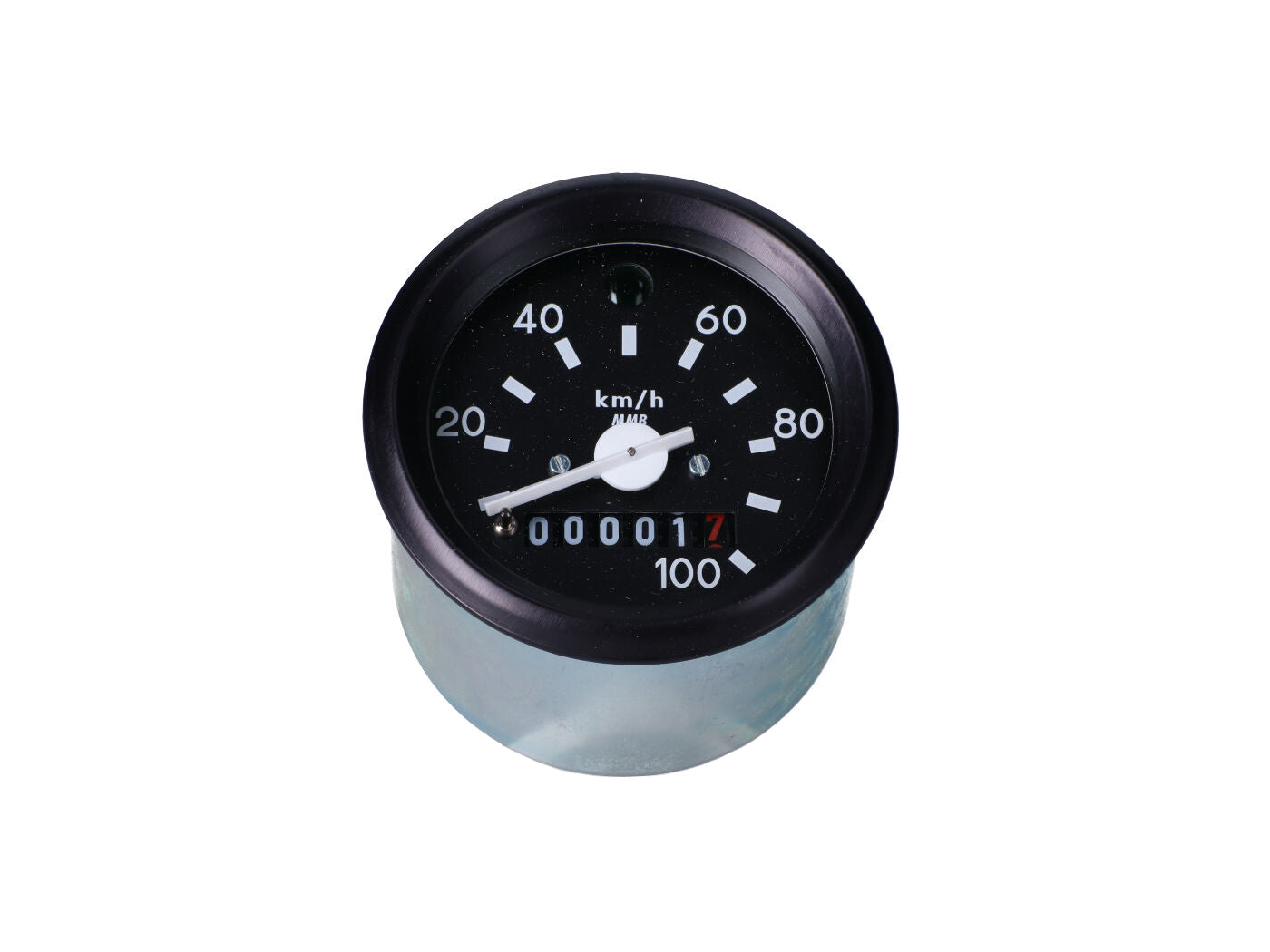Tachometer 100km/h rund 60mm mit Blinkerkontrolle für Simson S50, S51, S53, S70
